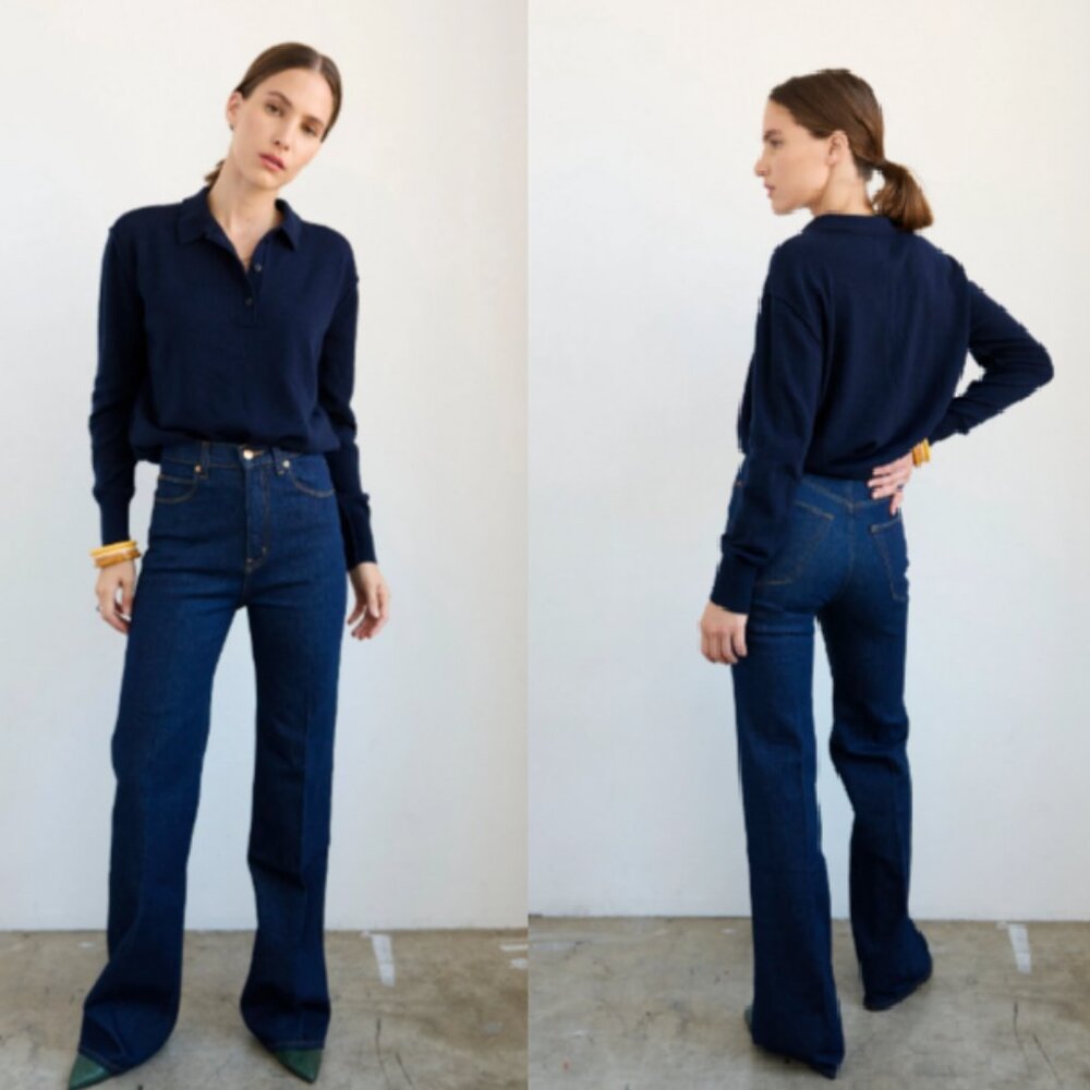 Jamie Haller The Crease Jean in Raw Rinse 28